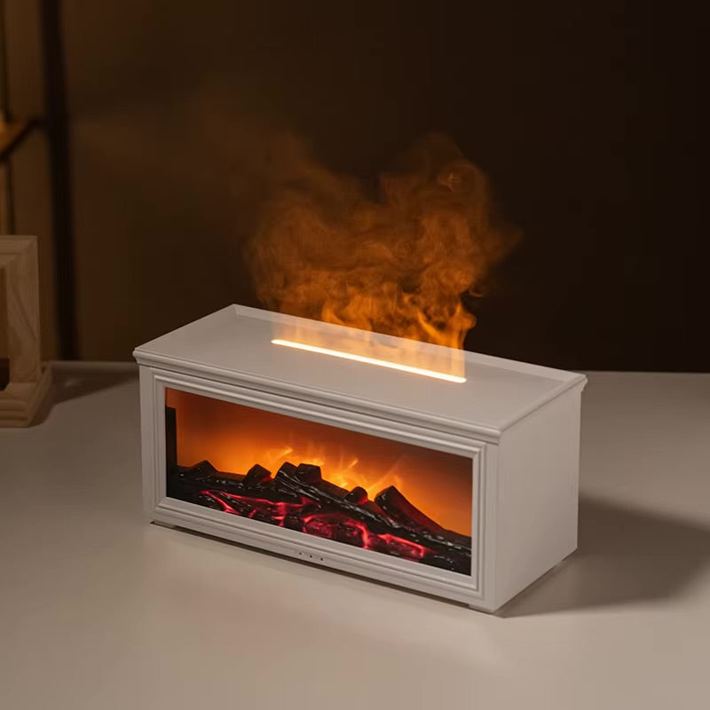 Home Creative 280ml Bonfire Air Humidifier USB Powered Simulated Fireplace Aroma Diffuser Colorful LED Light for Home Car Hotels
Share