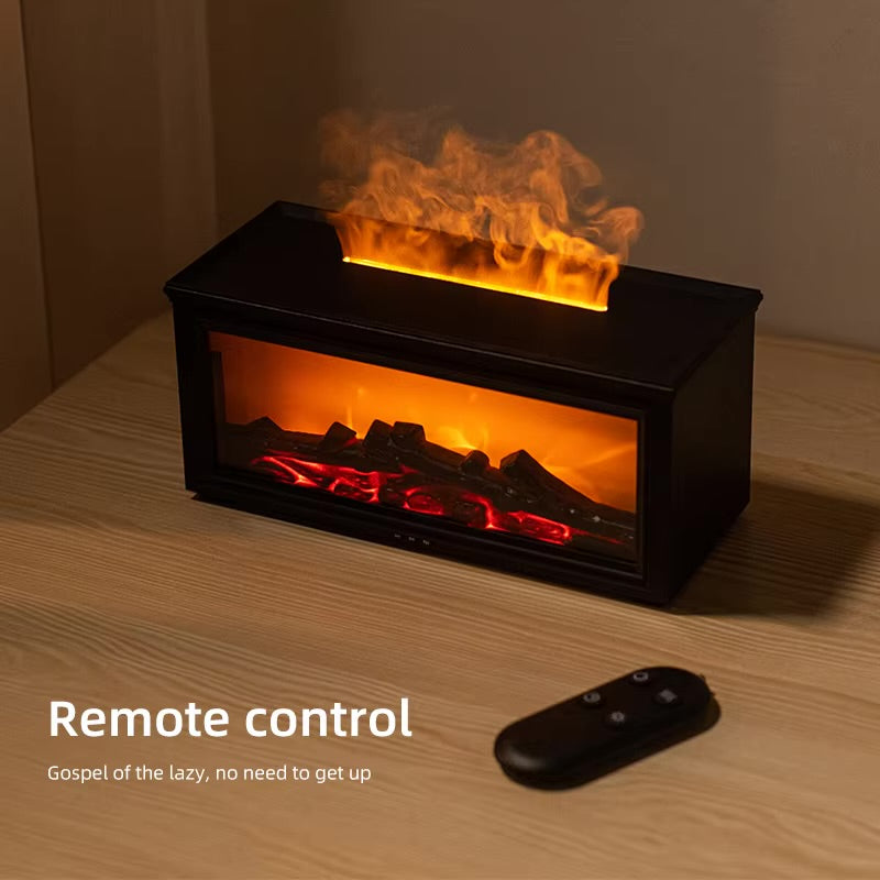 Home Creative 280ml Bonfire Air Humidifier USB Powered Simulated Fireplace Aroma Diffuser Colorful LED Light for Home Car Hotels
Share